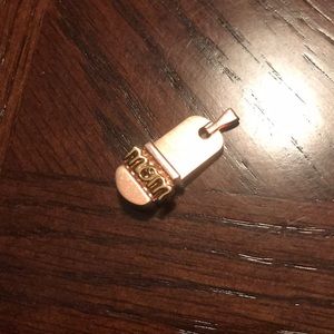 Rose Gold Keep Collective Pendant and Mom Charm